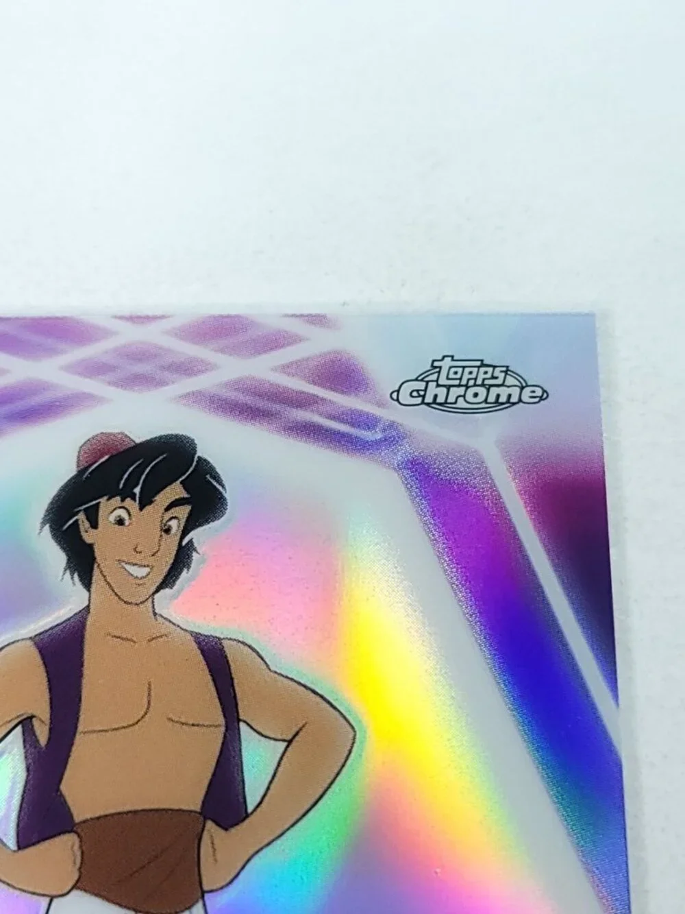 Aladdin Topps 2026 Disney Neon Holo Chrome Refractor Limited 126/199 CNE